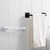 Bathroom Towel Rack Holder Self Adhesive Storage Shelf Shoe Rack Without Drilling Kitchen Cabinet Dishcloth Rack Hanger Rod
