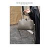 Cross Border Trend New Women's Bag Top Layer Sheepskin Hand Woven Handbag Diagonal Cross Bag Fashionable And Versatile Trend Woven Bag