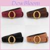 Genuine Leather Belt For Women With Classic Pin Buckle And Casual Style For Daily Wear