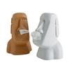 M-Modern-Easter Island Stone Statue Paper Towel Box Home Decoration Statue Retro Living Room Decoration Home Accessories