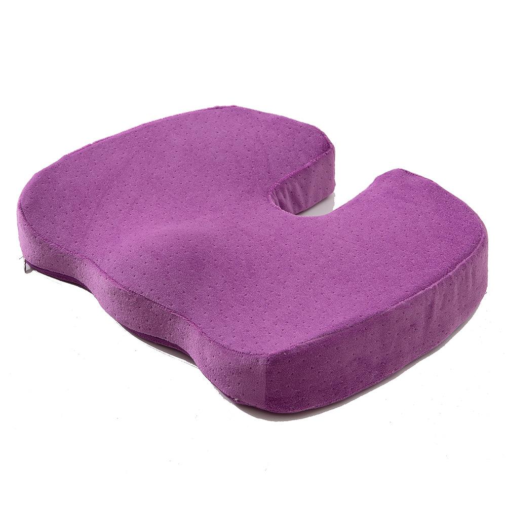 Gelkissen Home Office Autositzkissen für orthopädische Schmerzlinderung Komfortstuhl Memory-Kissen Lendenwirbelsäulenschutz