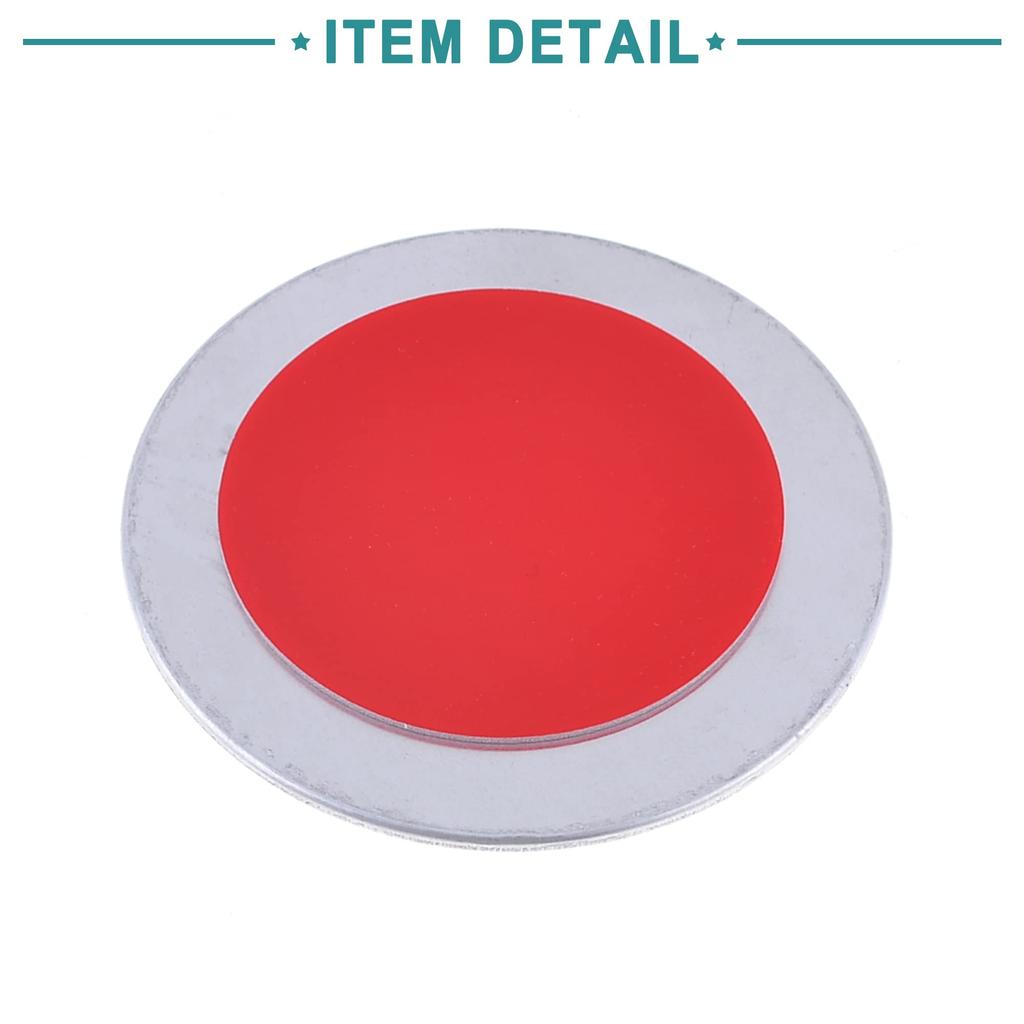 ACROPIX Univerzální kulaté samolepicí zpětné zrcátko pro mrtvý úhel do auta 75 mm Stříbrný tón 1 ks