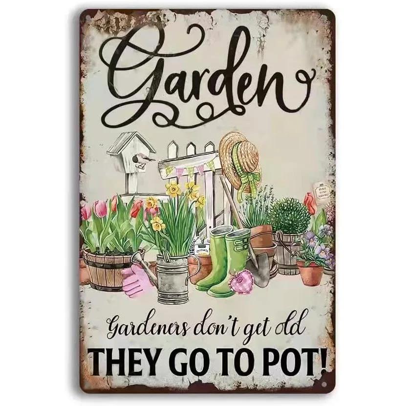 I Wet My Plants I Really Need All Thers Plants Metal Tin Signs Wall Decor for Home Garden Bars Cafe Clubs Retro Posters Plaque