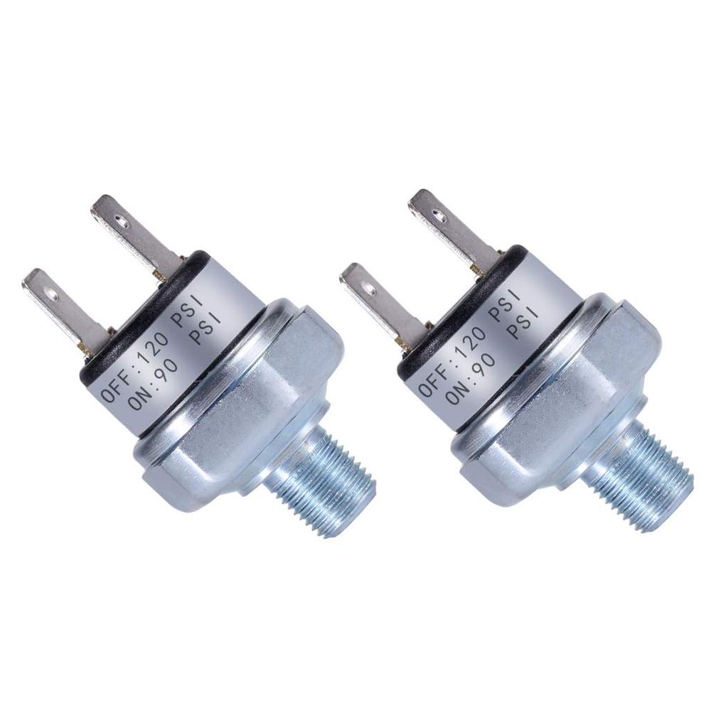 Air Pressure Switch 90-120 PSI 1/8"-27 NPT DC 24V 12V Air Compressor 90 PSI