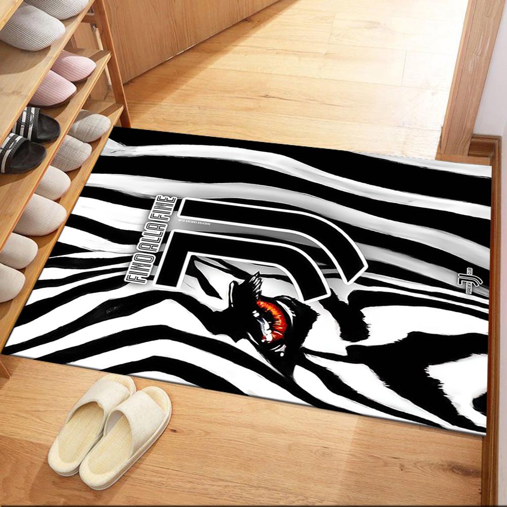 Juventus Floor Mat Suitable For Playrooms Hallway Foyer Dormitory Antislip Carpet Anime Office Decor Luxury Gift For Birthday Christmas Wedding