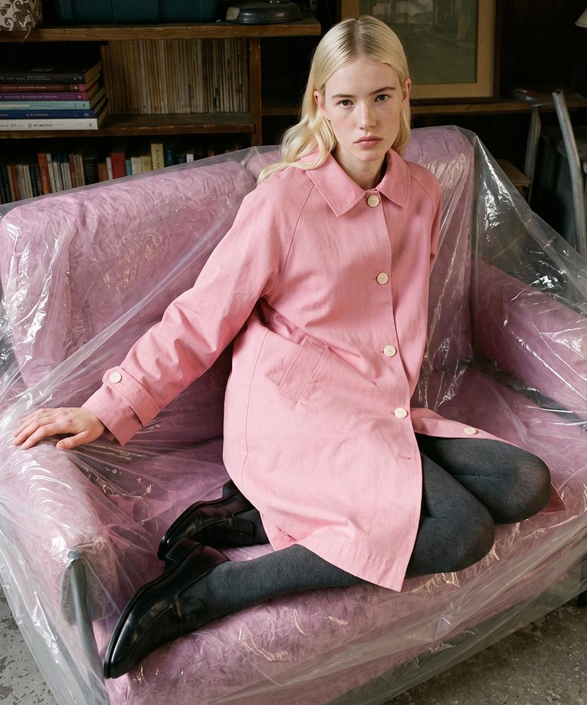 SINOON Romantic Mac Coat (Pink)