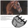Summer Horse Fly Protecting Mask Light weight Meshes Fabric Face Guard For Ride Enthusiasts And Professional Trainers