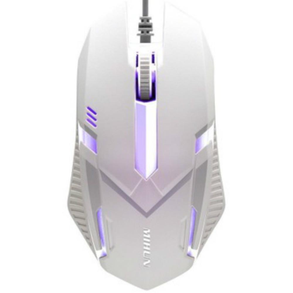 Computer Universal USB Luminous Wired Mouse Desktop DIY Installed Laptop Distribution Home Office