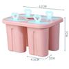 4 Cells DIY Ice Cream Summer Pop Mold Popsicle Molds Maker Lolly Mould Tray Pan Kitchen Tools Ice Cube Tray Popsicle Mould