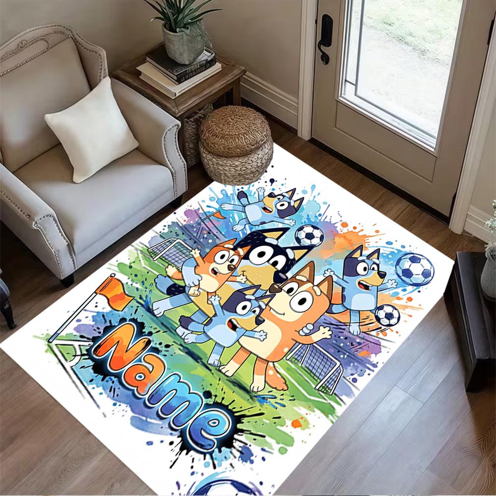 Christmas Friends Celebration Customize Text Floor Mat Design for Living Rooms Foyer Dormitory Entryway Anti-slip Rug Office home decor Spiritual Gift