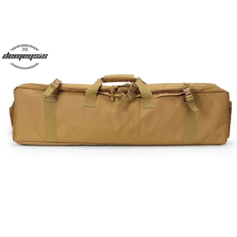 Tactical Dual Gun Bag Outdoor Hunting Rifle Carrying Shoulder Bag Shooting Airsoft Paintball Gun Bags for M249 M4A1 M16 AR15