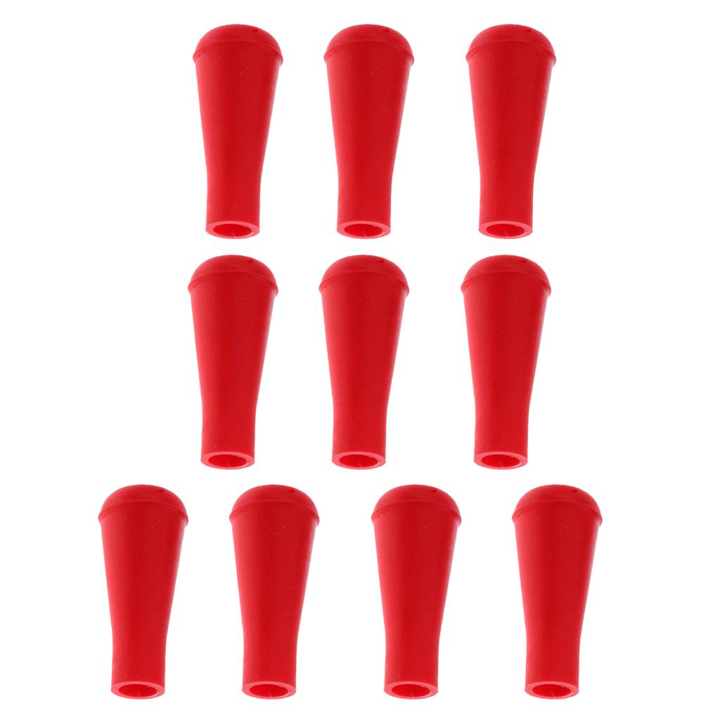 10 Pieces Safety Soft Rubber Arrowhead for Hunting Game Accessories Toy Bow Shaft Safety Arrow Target Tips