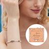 Women Bracelet Natural Stone Beads Adjustable Length Non-fading Bracelet Wear-Resistant Comfortable Accessories