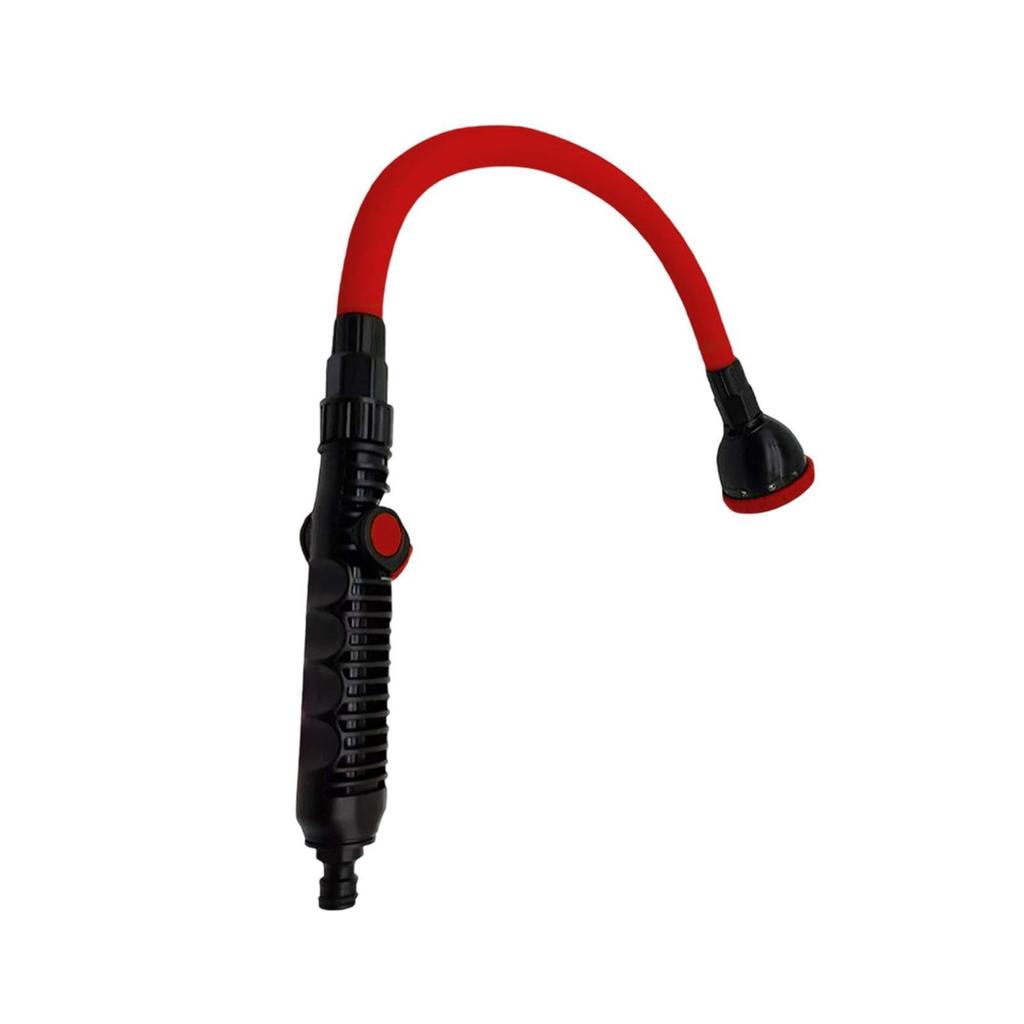 Long Hose Nozzle Sprayer for Hanging Basket 360 Green Rotating Wand with Adjustable Sprays Patterns Watering Tool