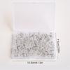 100Pcs Clear Flower Head Push Pins for Display Picture Note Memos Poster Cork Notice Board Pins Decorative Thumb Tacks