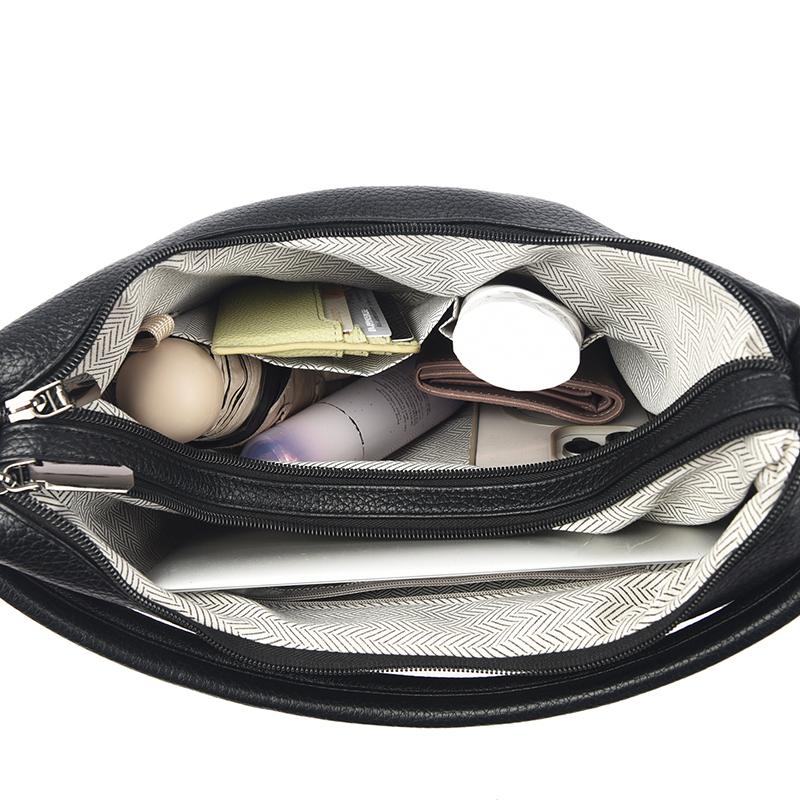Commuter Retro Large Capacity Tote Bag Women's Shoulder Crossbody Bag
