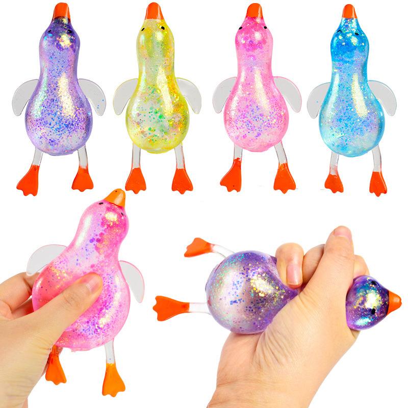 New Duck Maltose Squeeze Stress Ball Creative Slow Rebound Decompression Squeeze Toy Factory 7X13CM