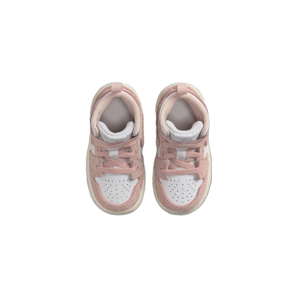 Jordan AJ1 Mid SE Toddler White Legend Pink Sail FN7537-161