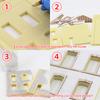 Assembly Architectural Model Sand Table Architectural Building Model Brick Concrete Building Villa Diorama Scale Model Kit 1/35