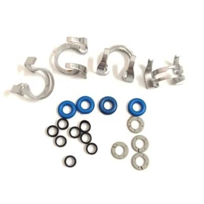 1kit Injector Seal Rings Injectors Rubber Sealing Ring for Buick Regal Lacrosse GL8 Envision Verano for Chevrolet Malibu 2003-16