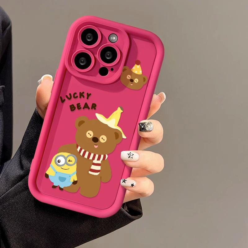 

Чехол для телефона iPhone 16 13 11 Pro Max iPhone 11 13 16 Samsung S24 Ultra Samsung A54 Redmi note 12 11 Infinix Чехол iPhone 16 Pro Max яркий розовый