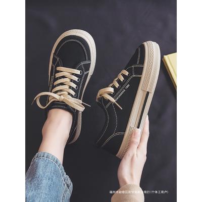 2 Nowe niskie płócienne buty na wiosnę i jesień damskie buty codzienne wszechstronne buty typu board shoes mango head modne oddychające buty