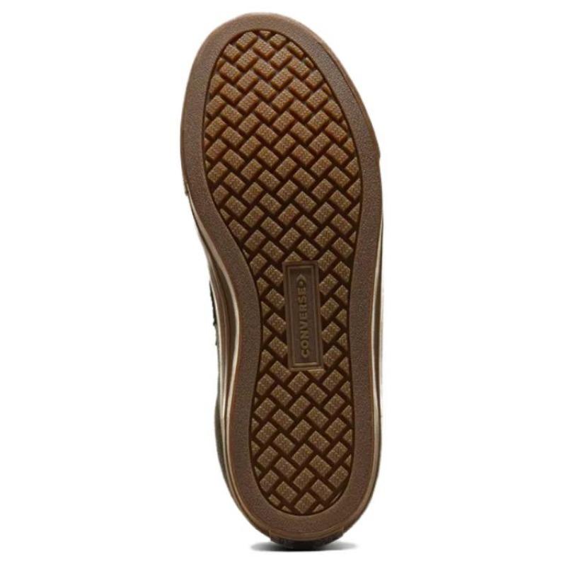 Converse Sport Casual Unisex Low Skate Shoes Comfort Versatile Thin Sole Anti-slip Wear-resistant Dark Brown A13786C