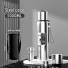 Thermos de Voyage Résistant aux Chutes en Acier Inoxydable 316 pour Hommes - Portable, Grande Capacité, Tasse à Eau d'Extérieur