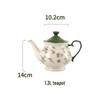 Shunxiang Vintage Teaware Set: Retro Cups & Saucers, Teapot, Perfect for Afternoon Tea & Coffee, In a Gift Box
