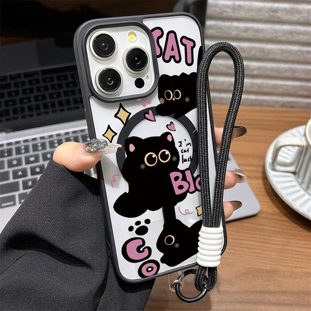 Magnetic Phone Case for iPhone  11 12 17 14 15 Pro Max 15 14 16 Pro13 14 15 16 Shockproof Case Mag-Safe Magnetic Ring Back Cover