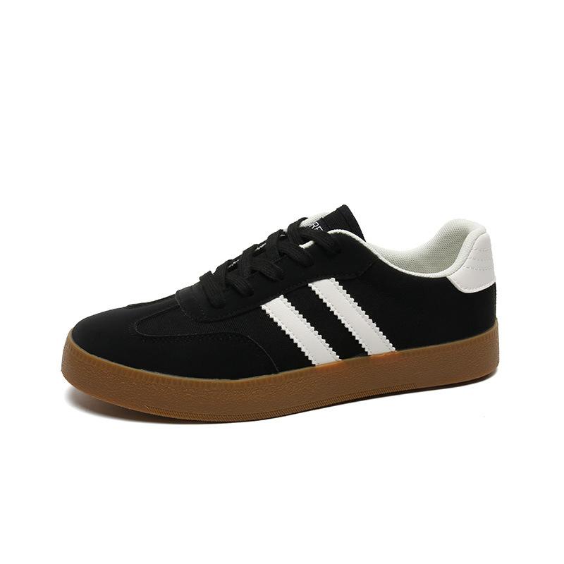 

Мужская обувь модные летние дышащие парусиновые туфли мужские корейская версия кеды универсальные немецкие тренировочные белые туфли 39 чёрный