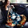 1pc Cute Ghost Pumpkin Theme Blanket  Soft Throw for Home Decor, Perfect Gift, Suitable for All Seasons