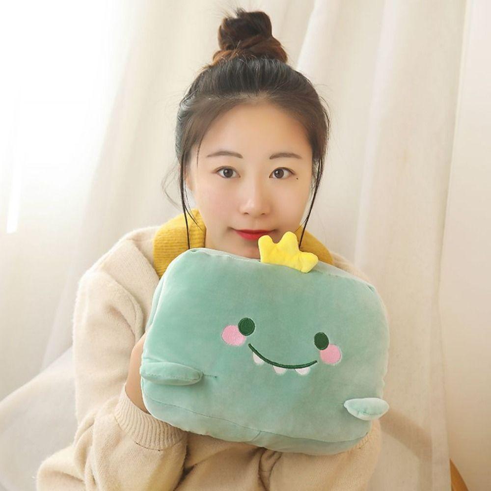 Keep Warm Office Nap Pillow Super Soft Pillow Stuffed Toy Hand Warmer Plush Pillow Winter