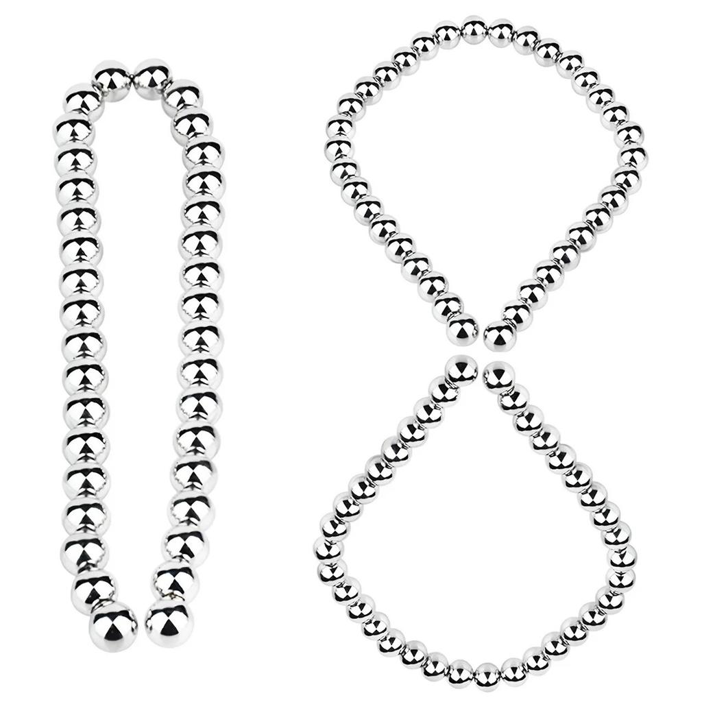 Metal Stainless Steel Ball Urethral Masturbator Prostate Bead Men's Penis Sex Toy Sounding Gay Urethral Stimulator