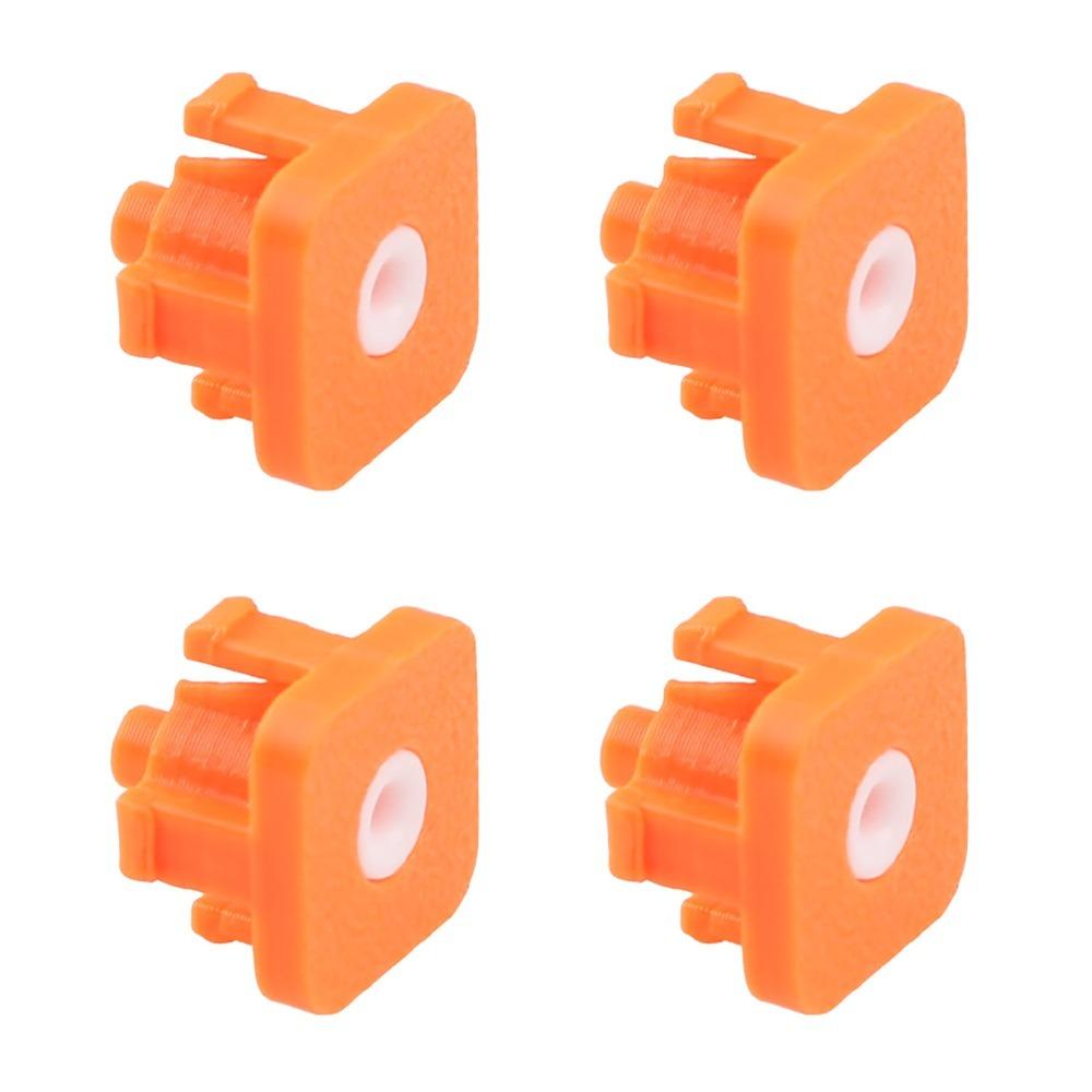 4PCS High Hardness Filament Inlet Protector Ceramic Feed Protector for Kobra 3/S1C For Filament Feed