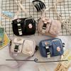 Fashion Nylon Crossbody Bag For Women With Woven Design For Street Style
