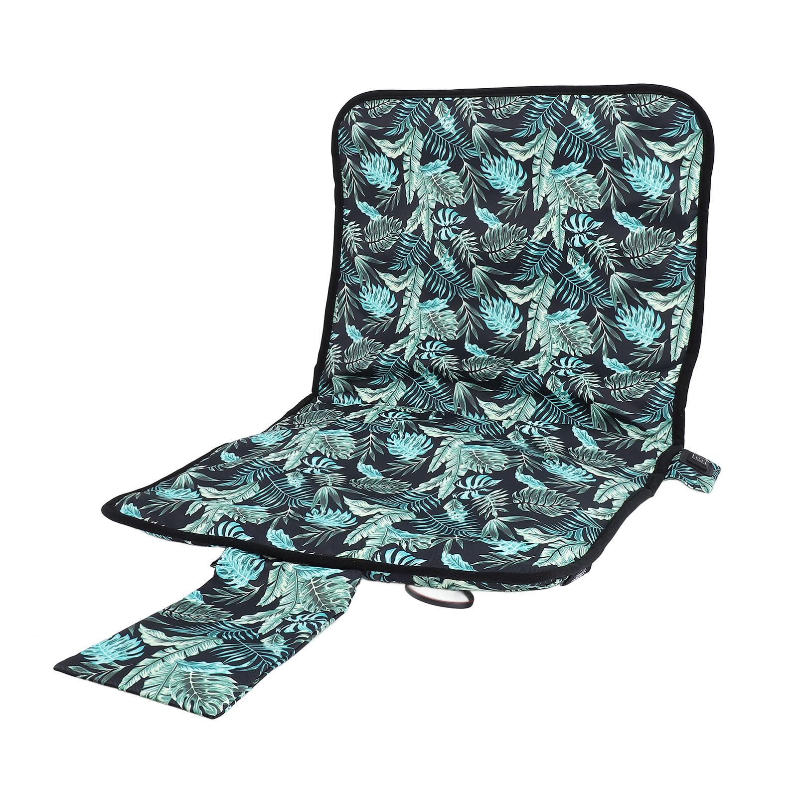 

Heated Stadium Seat Cushion Outdoor 3 Levels Heating USB Powered Heating Seat Pad for Camping Water Resistant