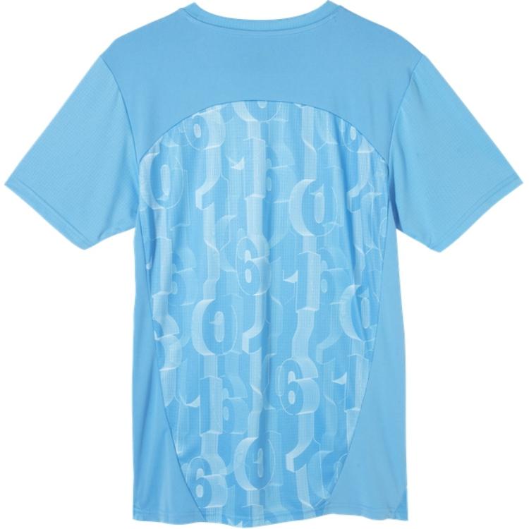 Puma Manchester City FC SS24 Schnelltrocknendes Rundhals Sport Casual T-Shirt Herren Oberteile Hellblau 777578-21