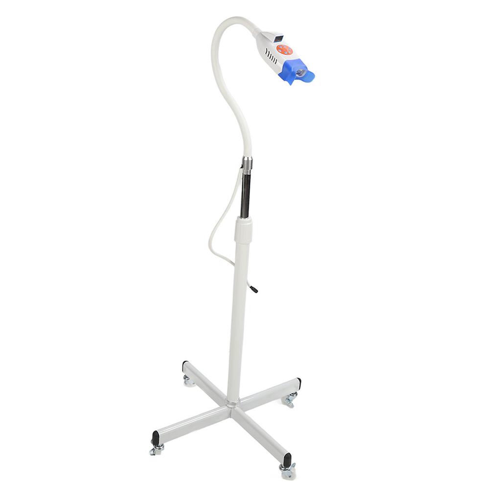Teeth Whitening Machine with Mobile Wheels 3 Colors Teeth Bleaching Lamp 110‑240V US Plug