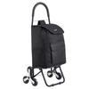 Stair Climbing Cart Foldable Shopping Cart 36L with Storage Bag 6 Wheels