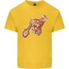 Biker Santa Christmas Motorcycle Chopper Skull Unisexs Light Cotton TShirt