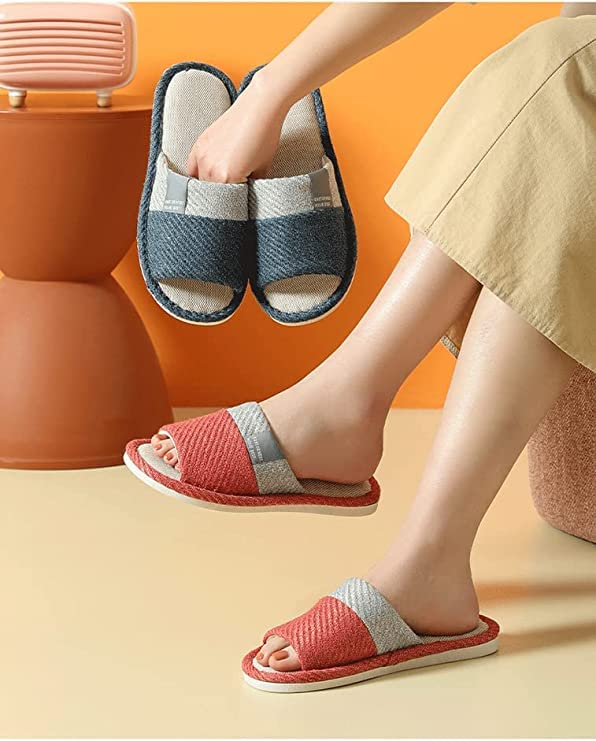 Indoor Set of and House Guest and Room Slippers for Rooms and Unisex of [N-O] Slippers, 4, Spring, Autumn, Winter, Slippers, Slippers, Women's Men's,