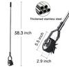 58.3Inch Lawn Edger Wheeled Lawn Tool Universal Edgers for Landscaping