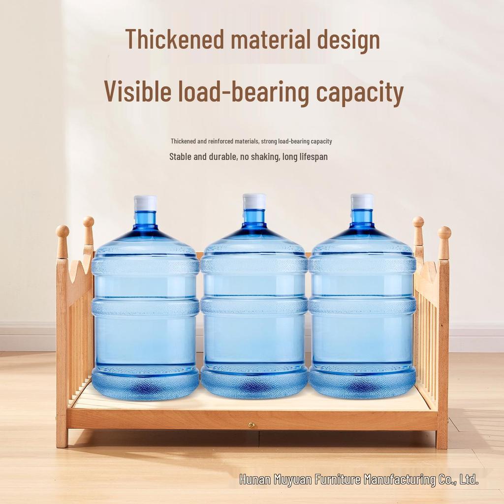 Spring Moisture-Proof Solid Wood Pet Bed - Removable, Washable Beech Playpen for Dogs and Cats