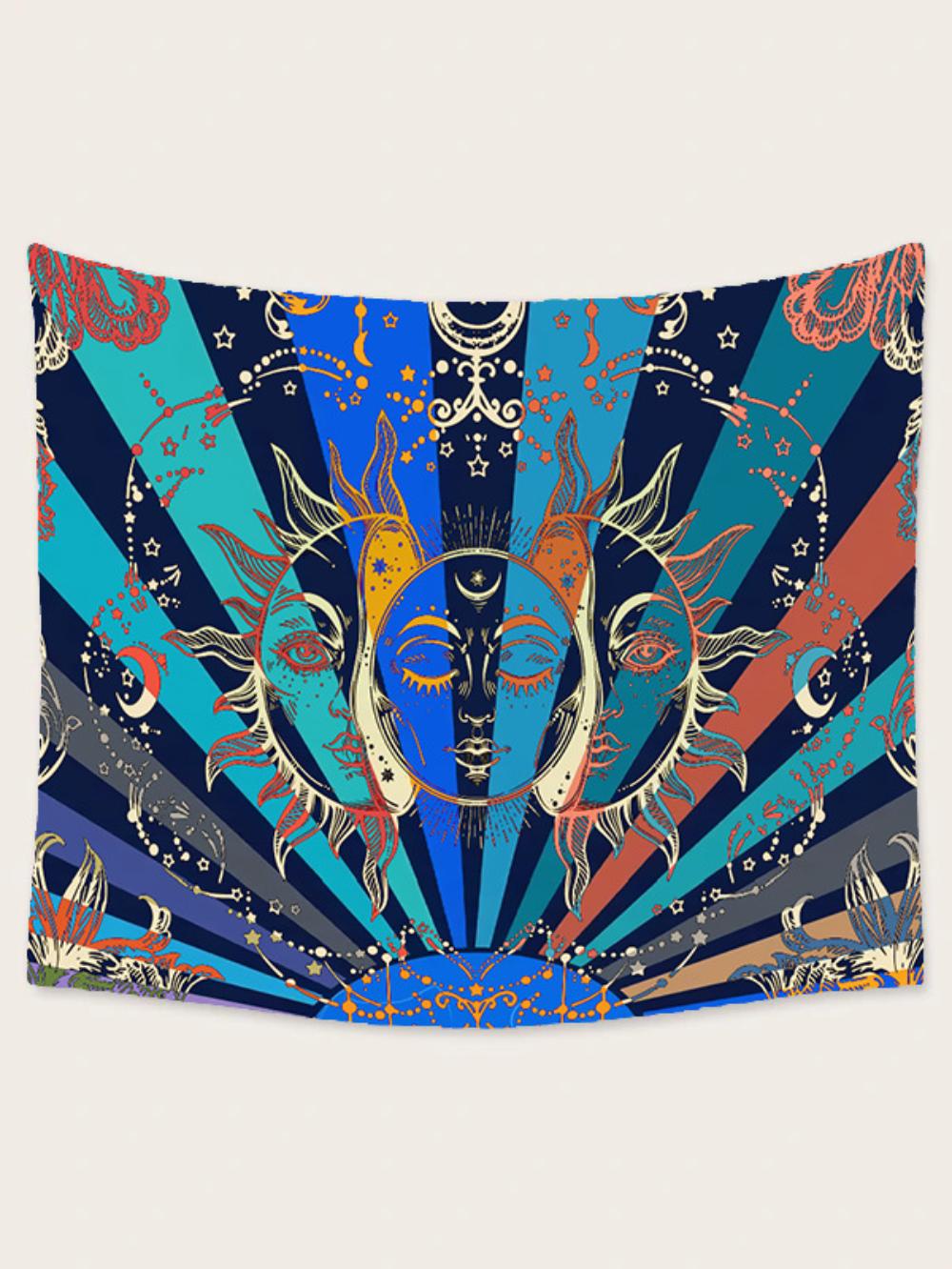 

Богемный гобелен, украшение для комнаты, ткань, настенная ткань для спальни, украшения гостиной, живопись 95*73