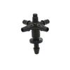 1/8" Arrow Dropper Cross Water Splitter 3/5 Drip Arrow Tee Connector 2/4-Way Emitter Irrigation System For Potted Plant 20Set