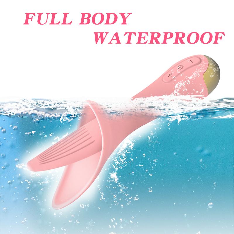 Magischer Zungenvibrator, Sexspielzeug für Frau, Klitoris, G-Punkt, stimuliert vibrierende Zunge, Klitorisvibrator, enges Orallecken, Sexshop für Erwachsene