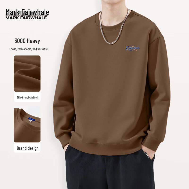 Mark Hua Fei Men's Heavyweight Crew Neck Sweatshirt