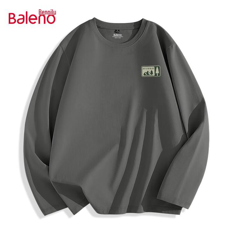 Baleno Unisex Heavyweight Cotton Long Sleeve T-Shirt