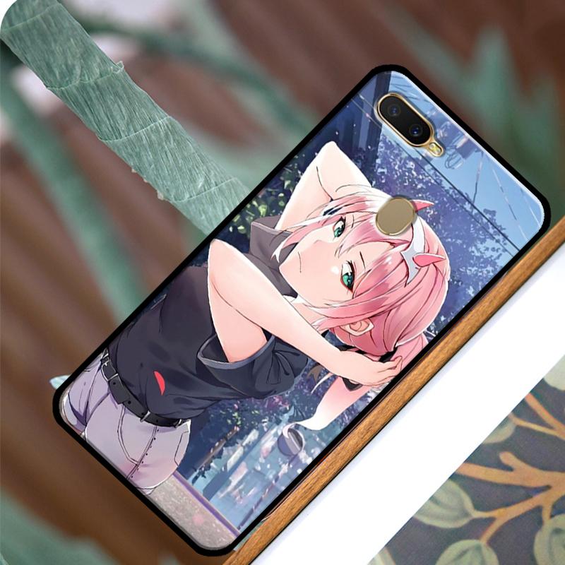 Zero Two Darling In the FranXX Anime Cover For OPPO A52 A72 A54 A74 A94 A1K A15 A83 A91 A5 A9 A31 A53 A53S A3S A5S Phone Case